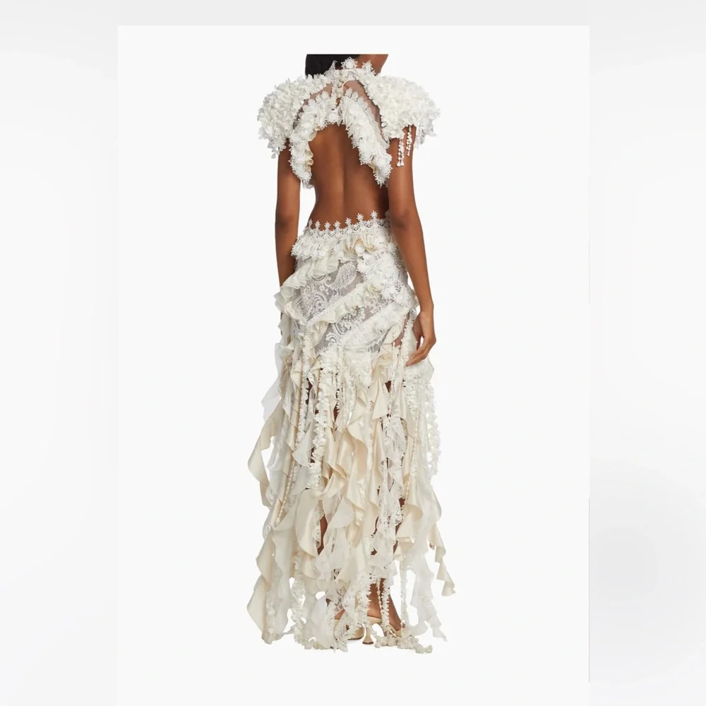 New with tags Zimmerman wonderland frill dress great for bridal - Picture 4 of 8